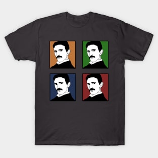 Tesla Pop Art Quads T-Shirt